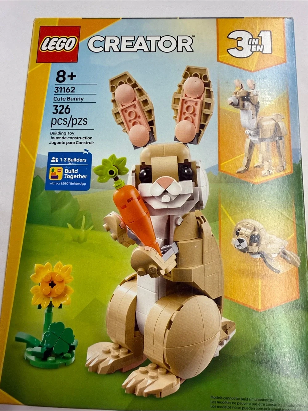 LEGO Creator Bunny &  Hummingbird Building Set of 2 NEW and Sealed - Picture 2 of 4